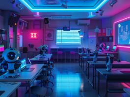 a room with desks and computers representing Perfect Learning Environment